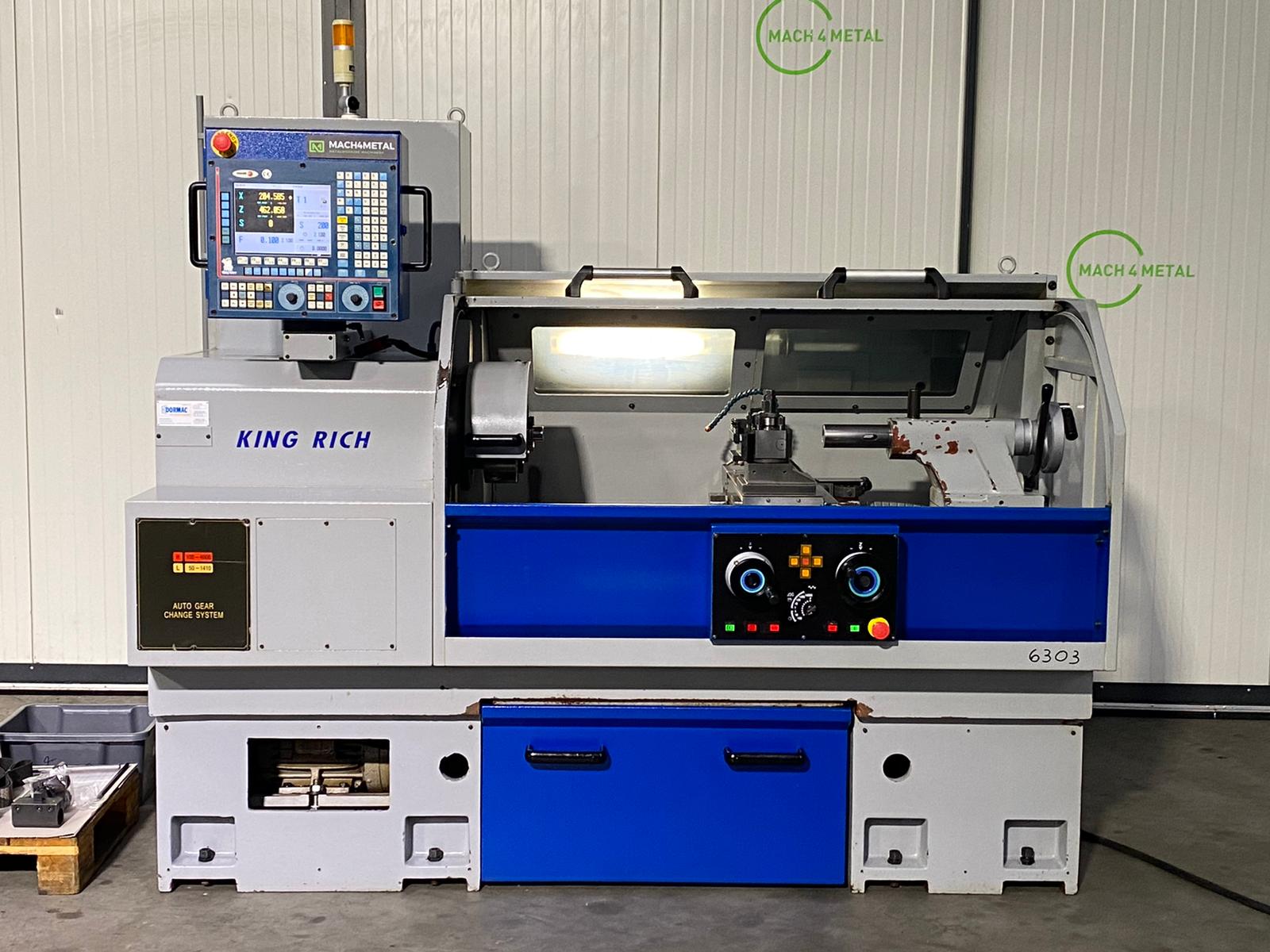King Rich - KR - L360 Teach-in lathe used | Mach4Metal