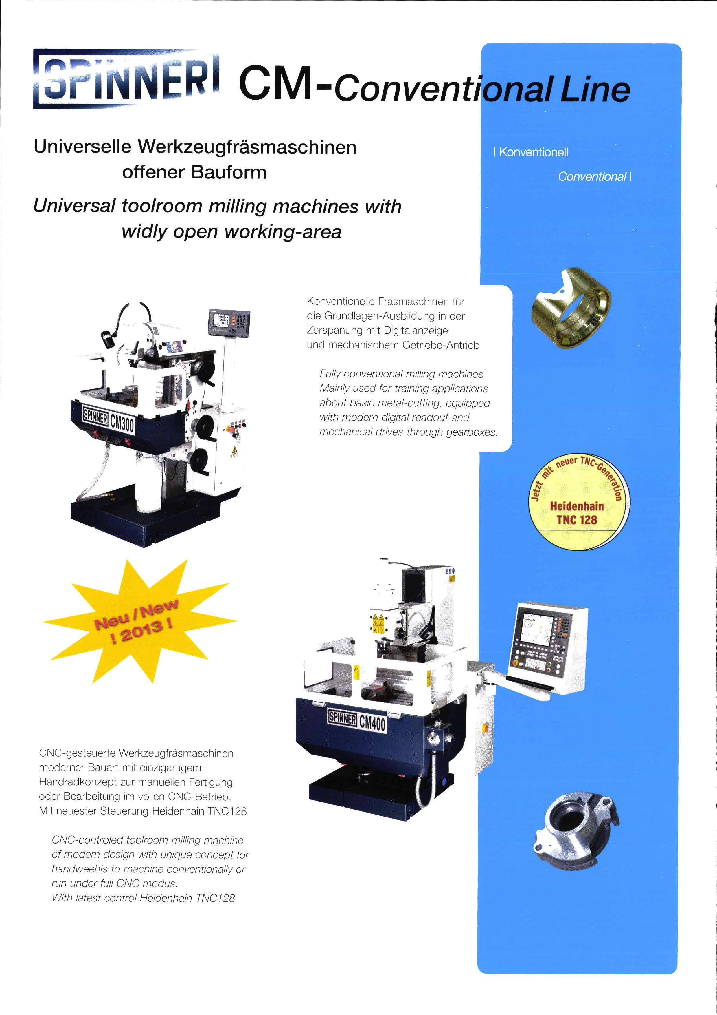 Spinner CM Milling machine | Mach4Metal