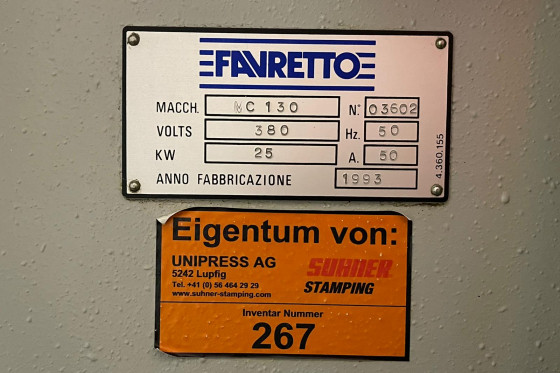 FAVRETTO - MC 130