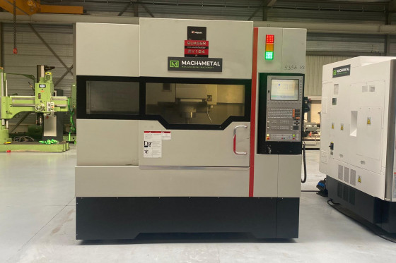 QUASER - MV184P / 12B 3-axis CNC machine (VMC) used | Mach4Metal