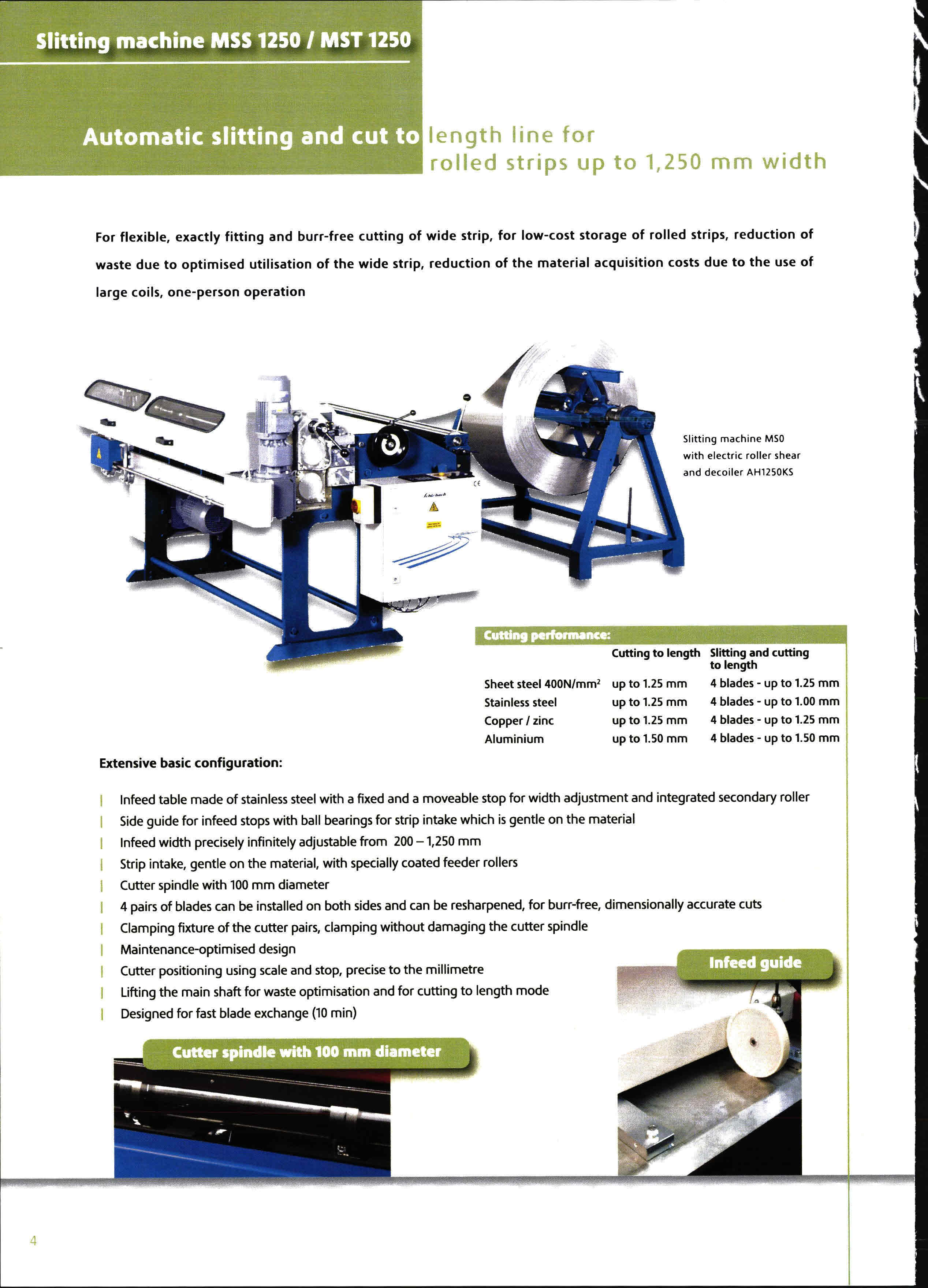 Mss Machine Schlebach MSS Slitting machine | Mach4Metal