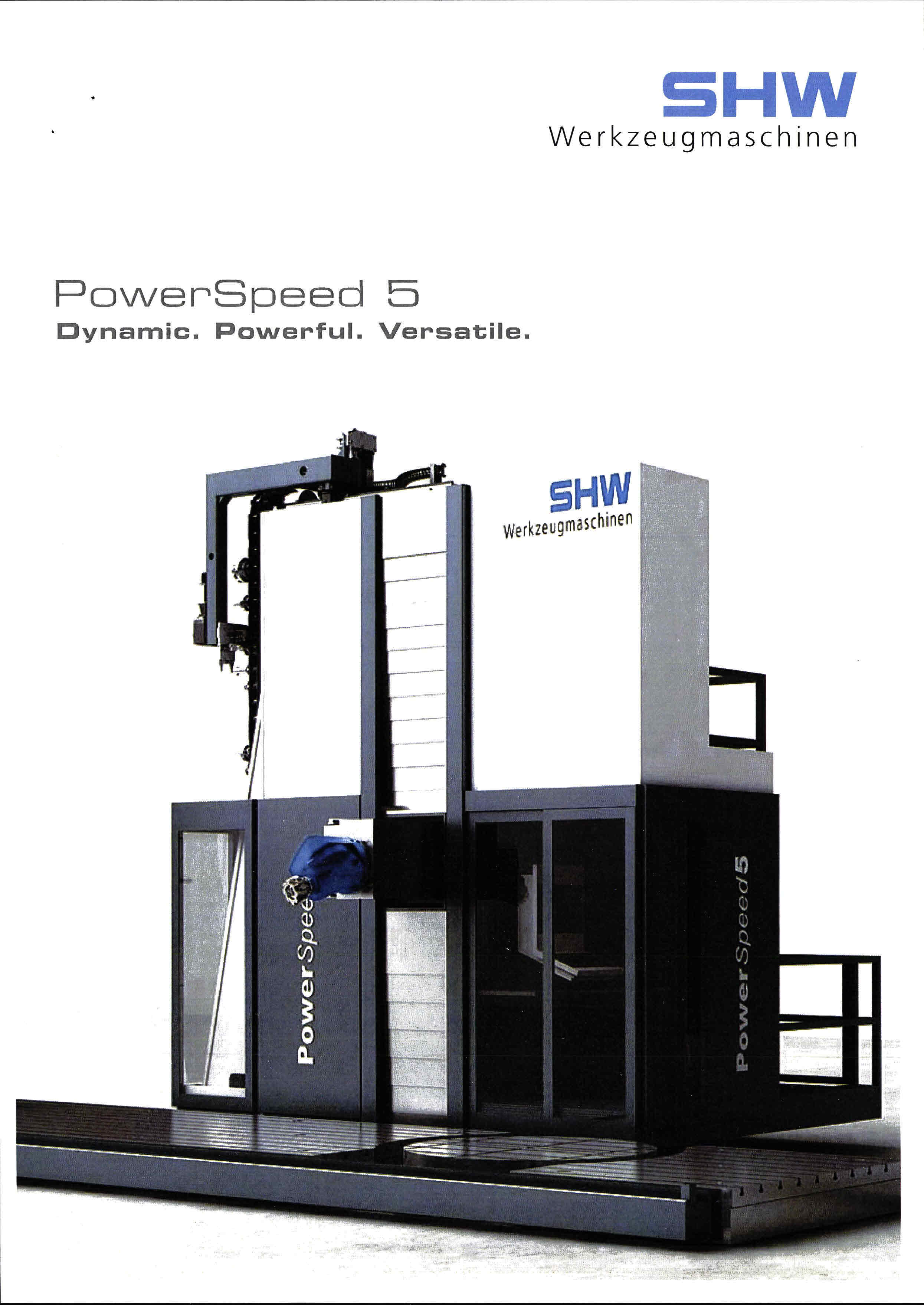 5p Point Machine Shw Powerspeed 5 Milling machine | Mach4Metal