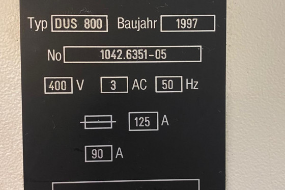 VDF BOEHRINGER - DUS 800 X 3000
