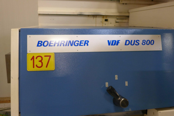 VDF BOEHRINGER - DUS 800 - 3000