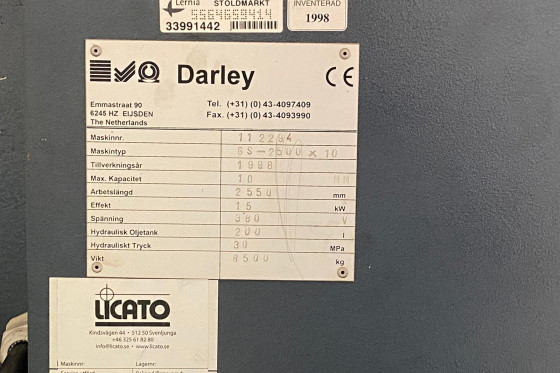 DARLEY - GS 2500 x 10