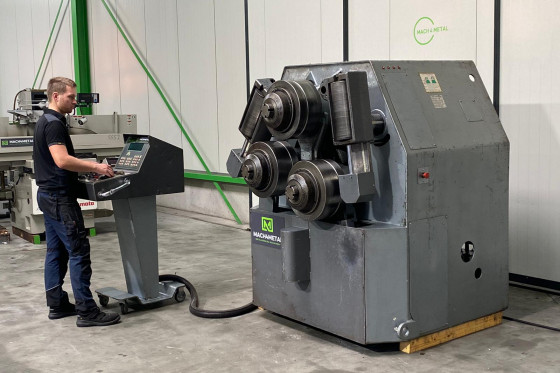 PULLMAX KUMLA - Z-60 CNC Profile bending machine used