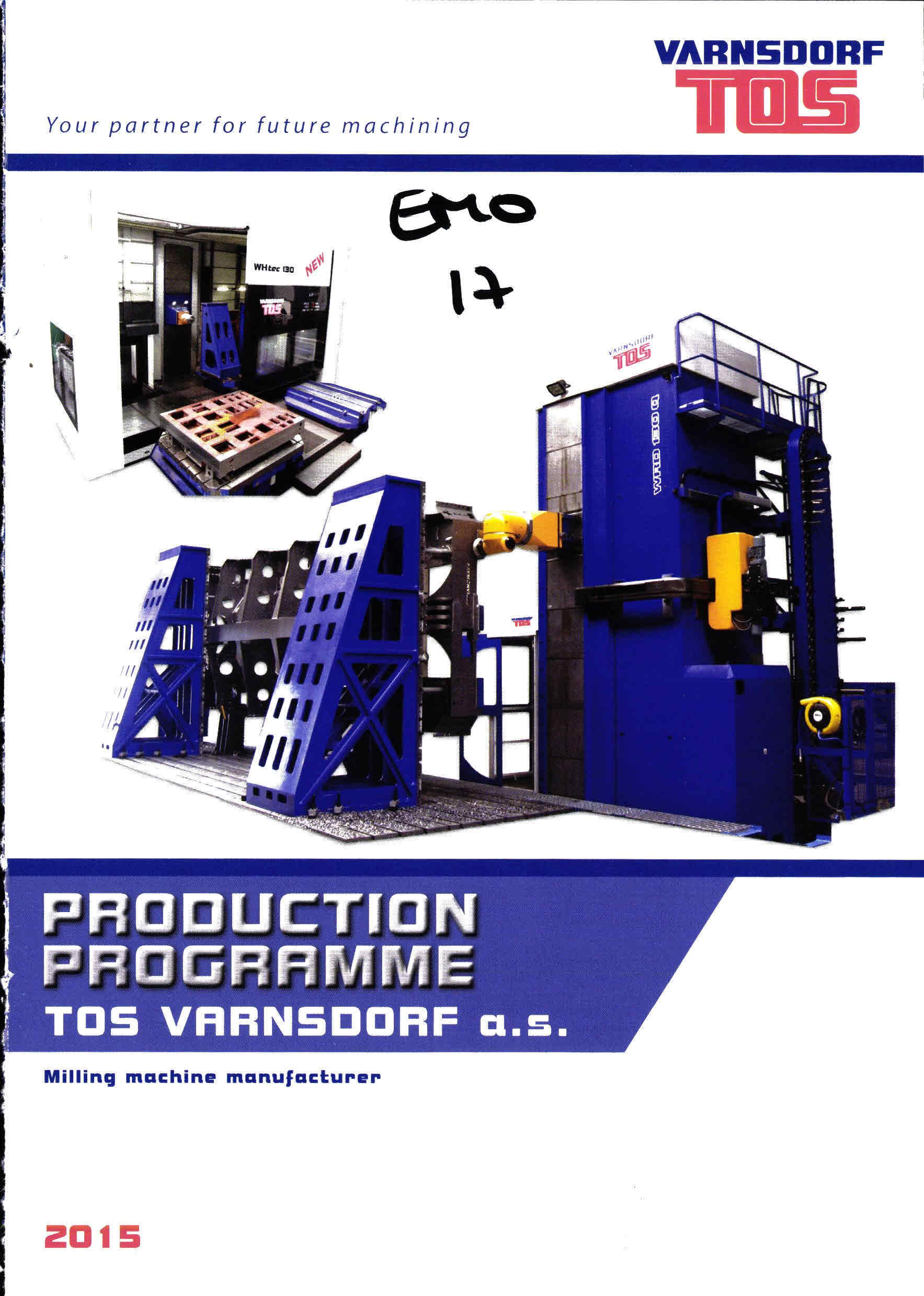 Tos VARNSDORF milling machines | Mach4Metal