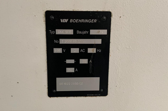 VDF BOEHRINGER - DUE 500