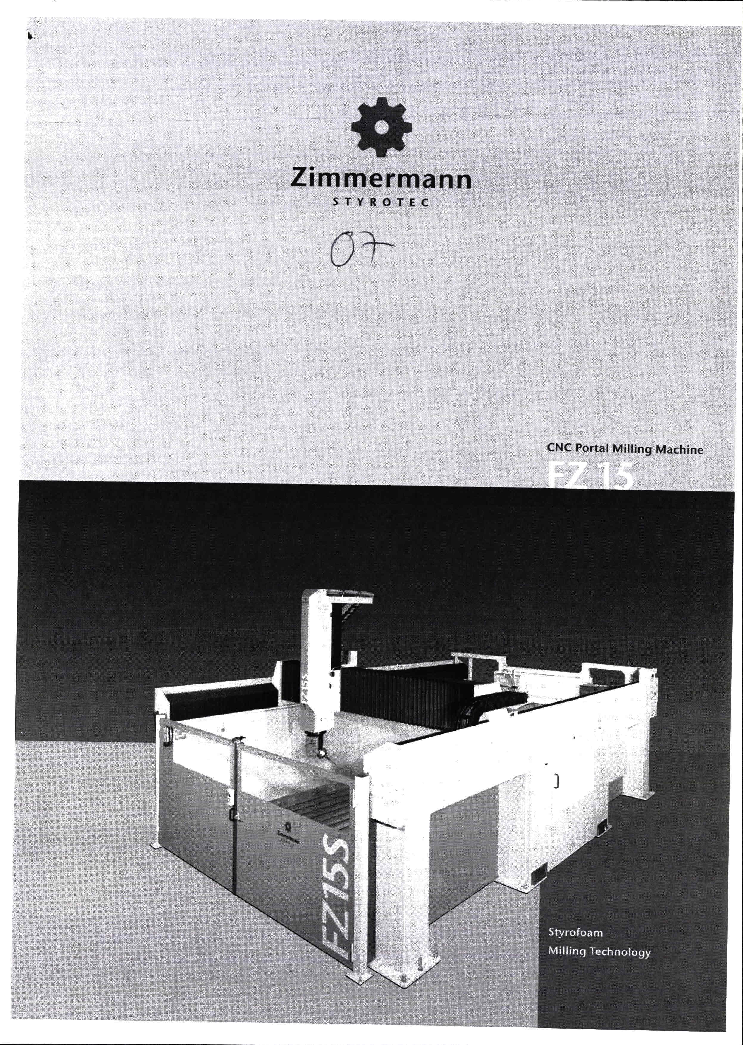 Zimmerman cnc portal milling machine | Mach4Metal