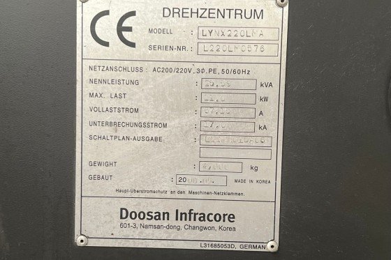 DOOSAN - LYNX 220 LMA